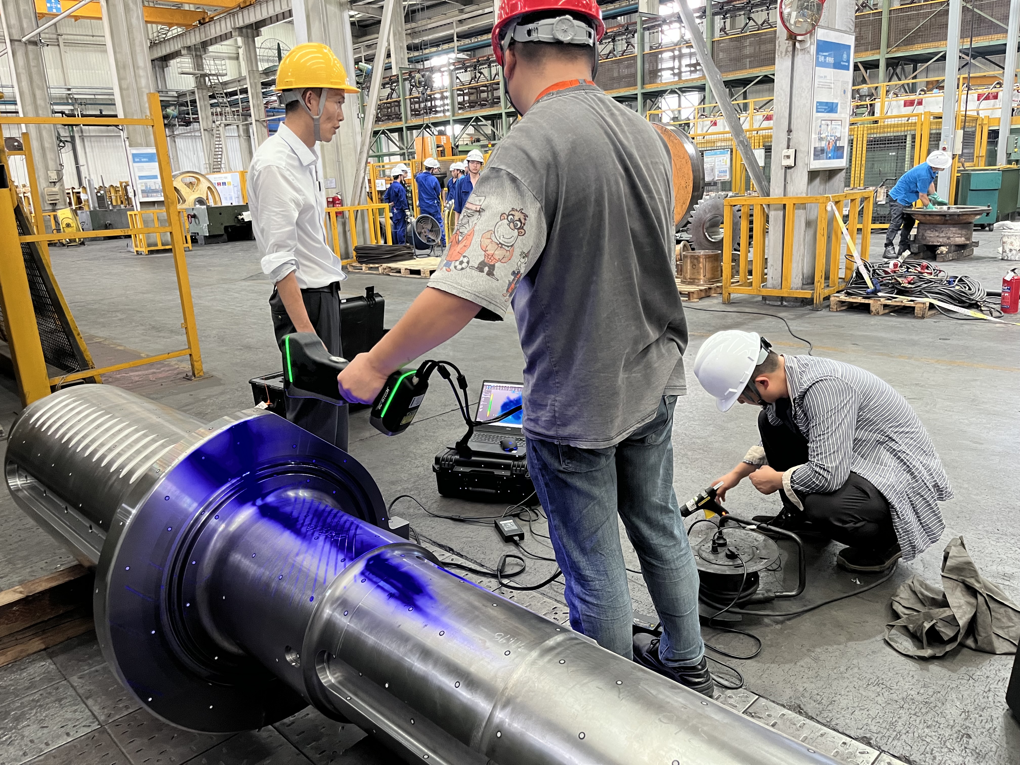 成都三维扫描技术：为大型、重型工件实现高效、精准的无损检测